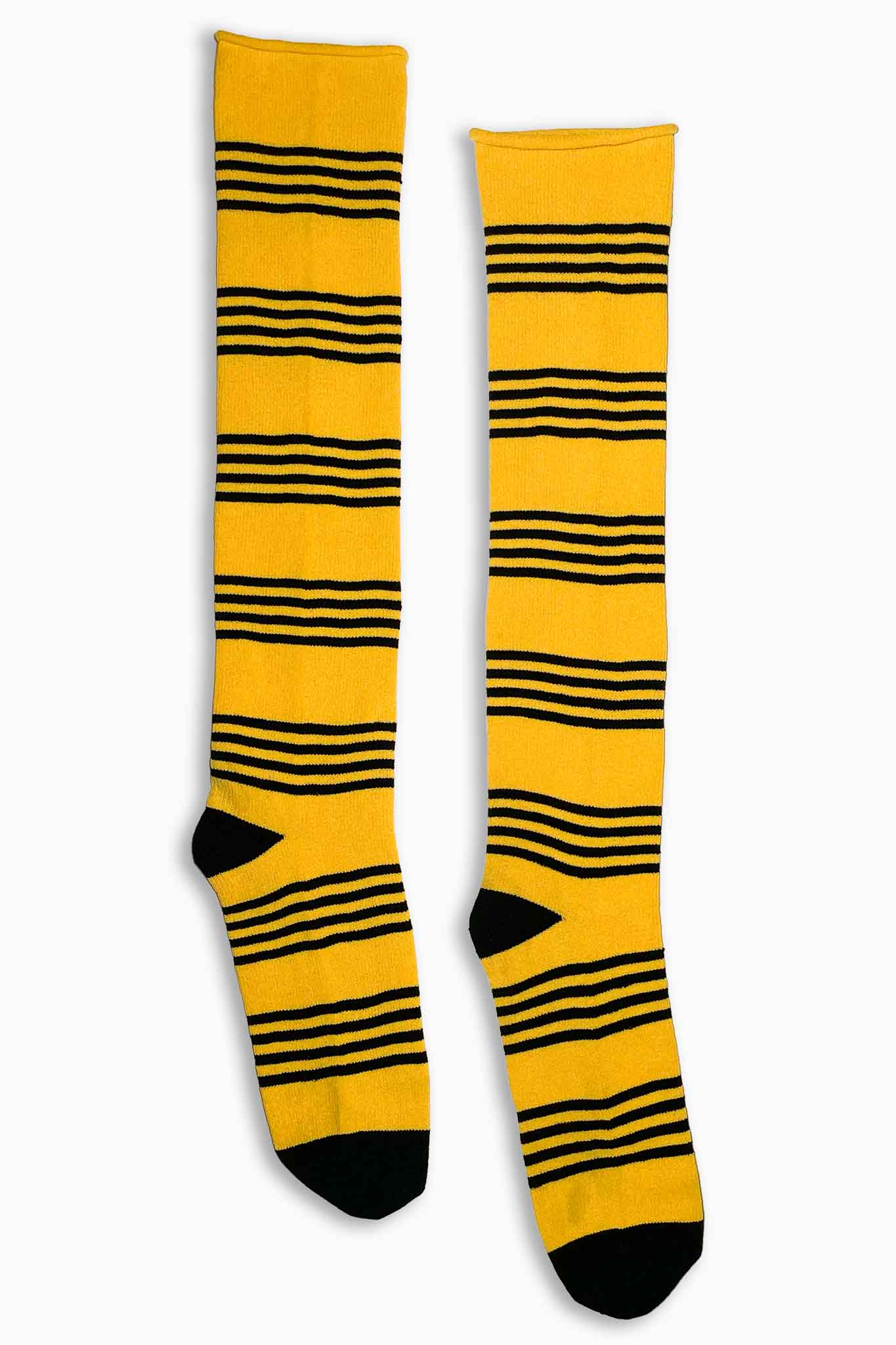 Ilana Blumberg X Good Squish Bestie Socks: Yellow/Black