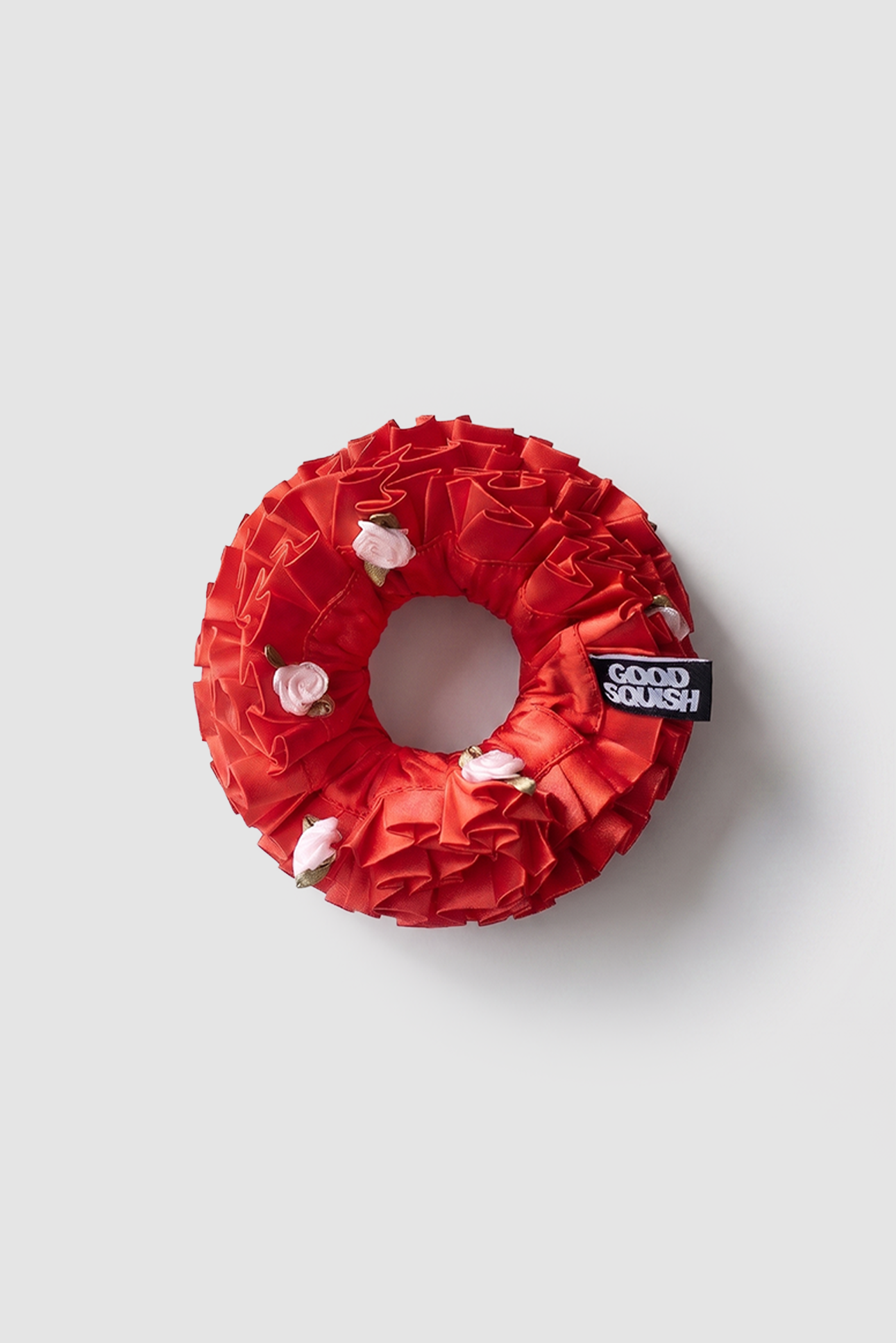 Badlands Flowered Girl Red Silk | Handmade Hair Accessories from