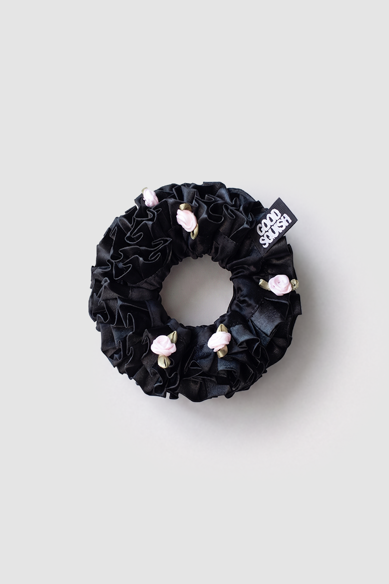Badlands Flowered Girl Black Silk | Handmade Hair Accessories from
