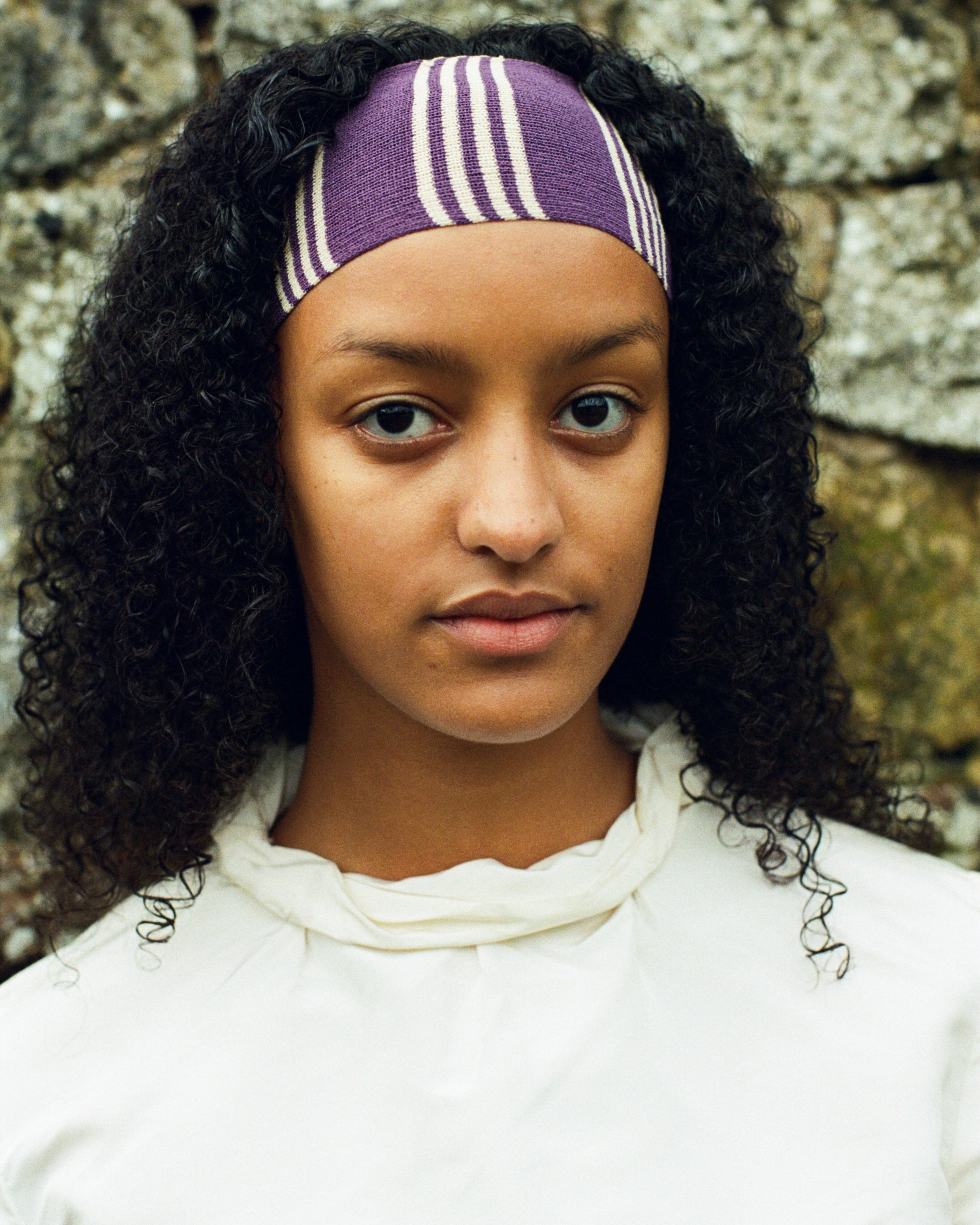 Ilana Blumberg X Good Squish Bestie Headband: Purple/Gold