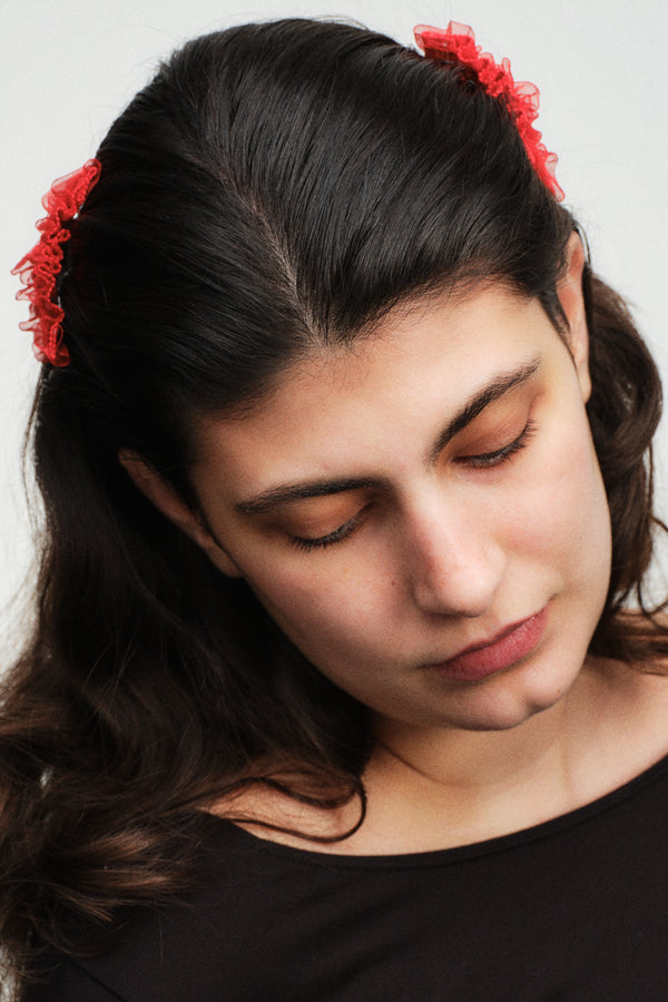 Baby Knock Knock Clip Red