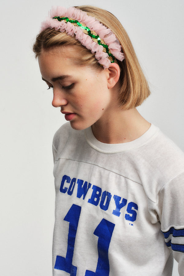 Crazy Tutu Sequin Alice Band