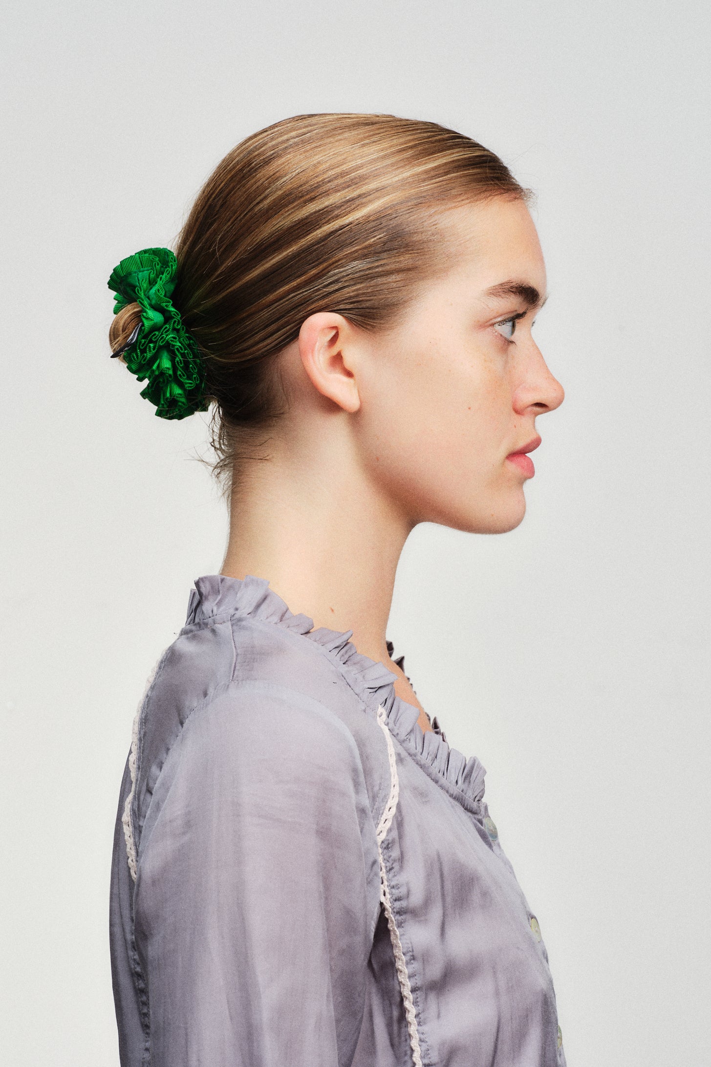 Baby Cowboy Green Silk