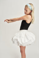The Queen Skirt In White