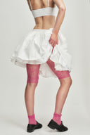 The Queen Skirt In White