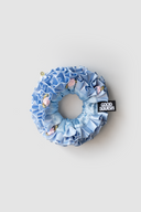 Badlands Flowered Girl Blue Silk