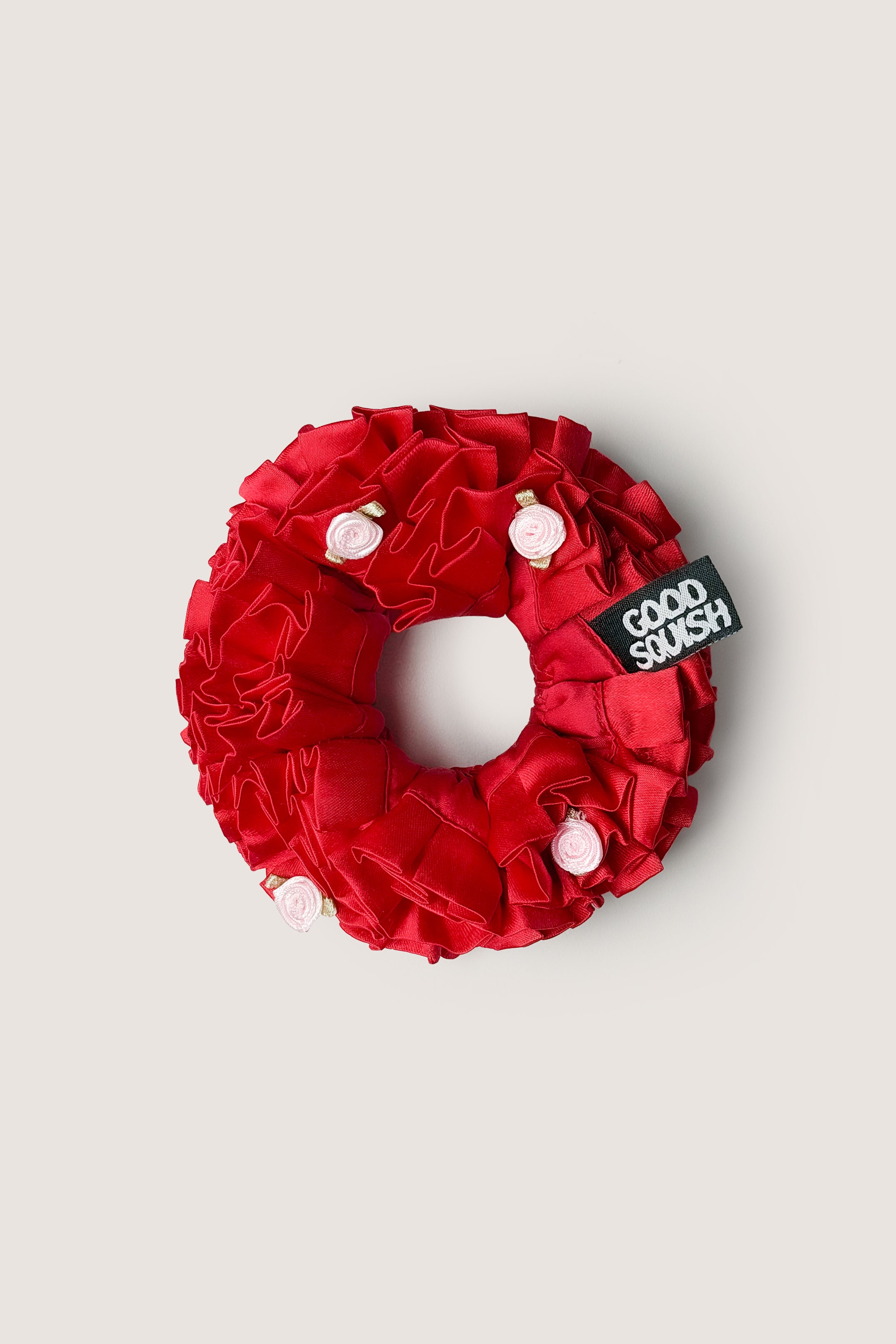 Badlands Flowered Girl Red Silk