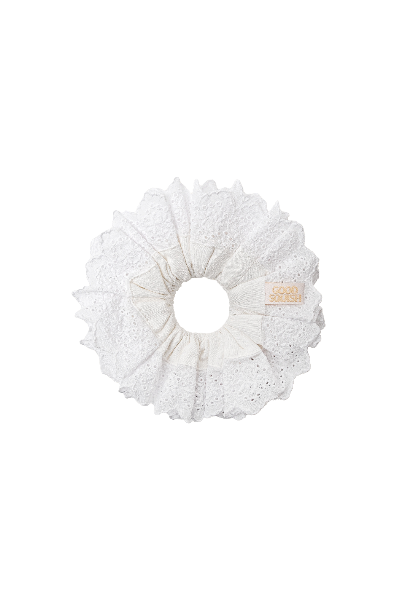 ヘアアクセサリー GOOD SQUISH BLUMBERG WHITE Blumberg White (Whimsical Upgrade) | Handmade Hair Accessories