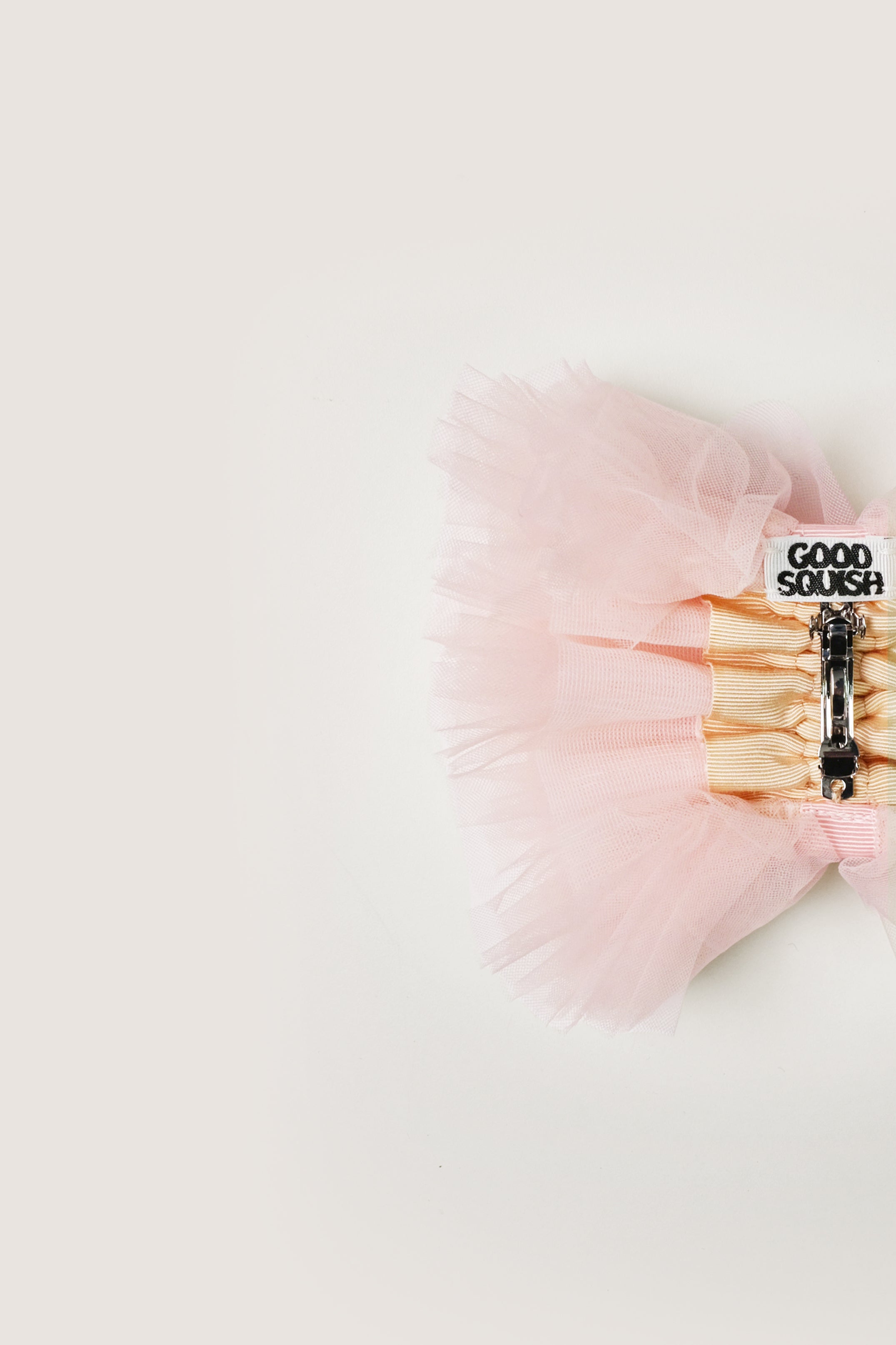 The Tutu Clip Baby Pink