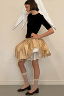 One-of-ones: Prada Flower Girl Queen Skirt