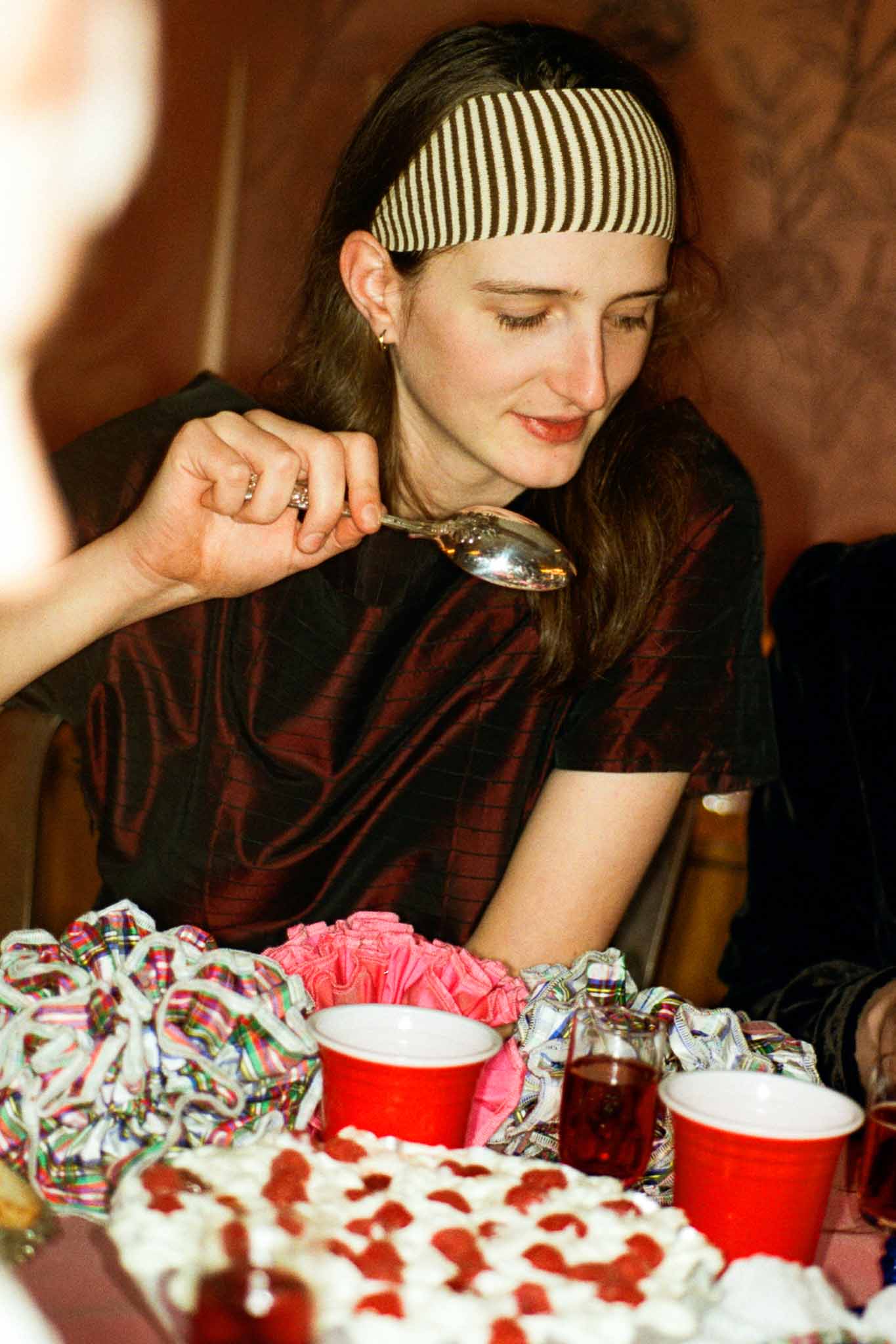 Ilana Blumberg X Good Squish Bestie Headband: Beige/Brown