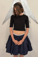 One-of-ones: Navy Queen Skirt