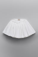 The Queen Skirt In White