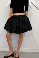 One-of-ones: Queen Skirt Black