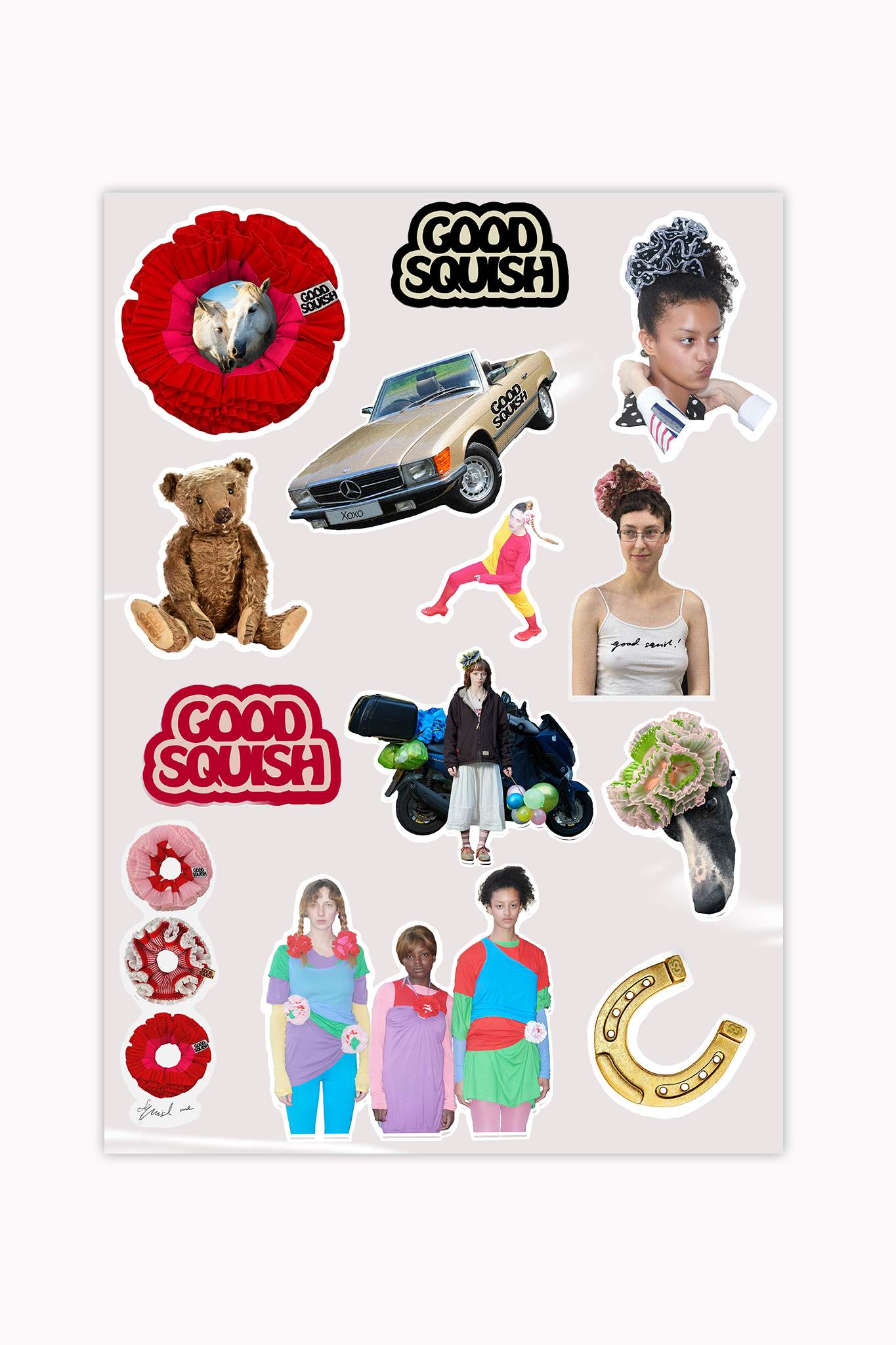 Good Squish Sticker Sheet x