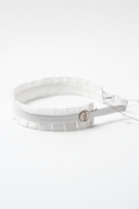 Elegant Alice Band with Bead Attachment White