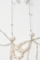 Elegant Alice Band with Bead Attachment White