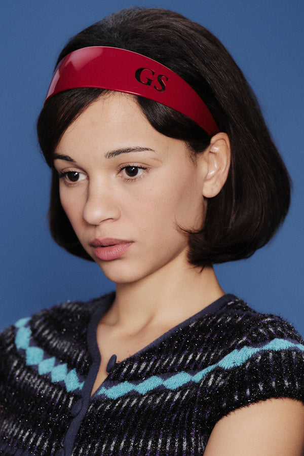 Iconic Alice Band: Festive Red